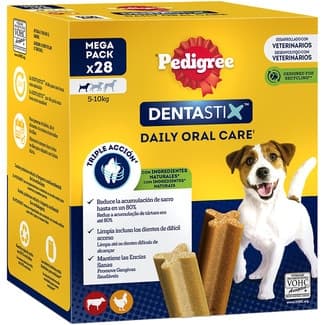 Dentastix snack dental para perros de tamaño pequeño 28 unidades 15,7 g -
