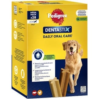 Dentastix snack dental para perros de tamaño grande 28 unidades 38,5 g -