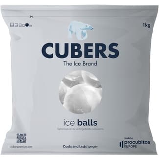Hielo en esferas bolsa 1 kg -