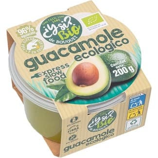 Guacamole ecológico sin gluten y sin lactosa tarrina 200 g -