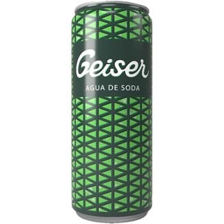 Agua de soda lata 33 cl -