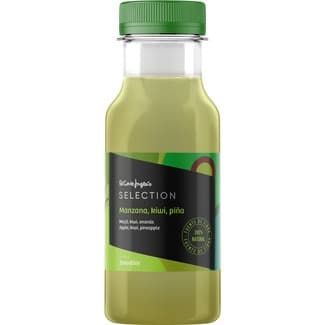 Smoothie de manzana, kiwi y piña 100% natural botella 250 ml -