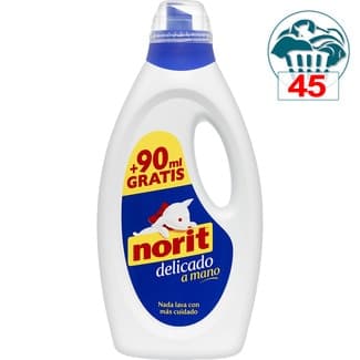 Detergente líquido Delicado a mano botella 45 dosis -