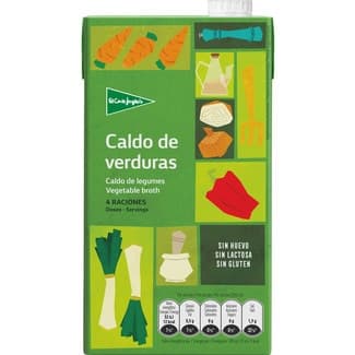 Caldo de verduras con aceite de oliva virgen extra sin gluten envase 1 l -