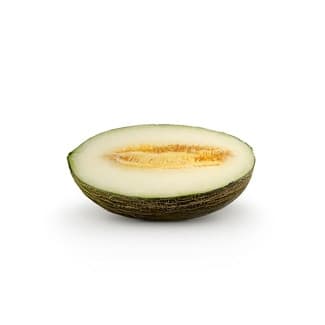 Media pieza de melón piel de sapo pieza 1,6 kg peso aproximado -