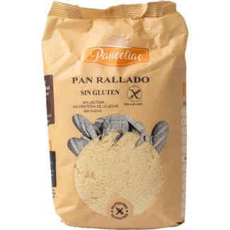 Pan rallado sin gluten y sin lactosa paquete 400 g -
