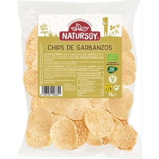 Chips de garbanzos ecológicos bolsa 70 g -