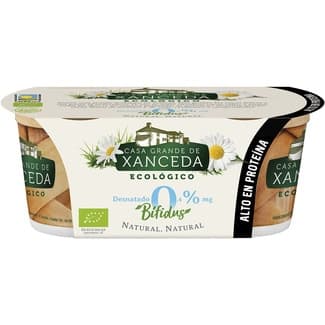 Bífidus natural desnatado 0,4 m.g. ecológico pack 2 unidades 125 g -