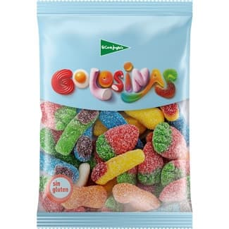 Golosinas caramelos de goma surtidos bolsa 200 g -