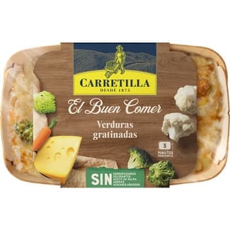 Verduras gratinadas envase 350 g -