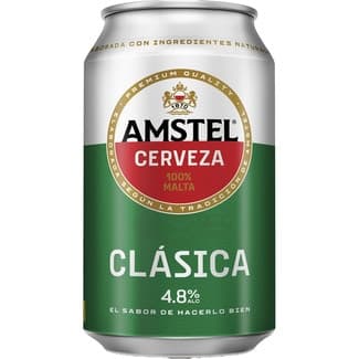 Cerveza rubia clásica lata 33 cl -