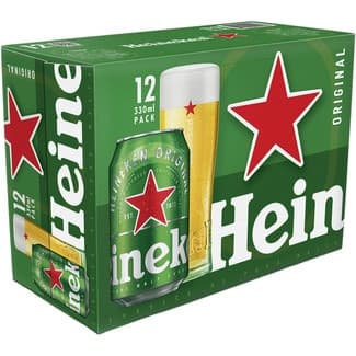 Cerveza rubia Lager holandesa pack 12 latas 33 cl -