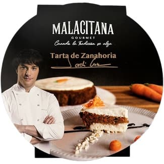Tarta de zanahoria gourmet envase 400 g -