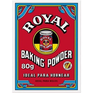 Baking Powder preparado en polvo con gasificantes para hornear 5 sobres paquete 80 g -