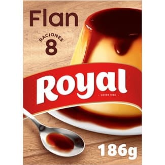 Flan para preparar 8 raciones estuche 186 g -