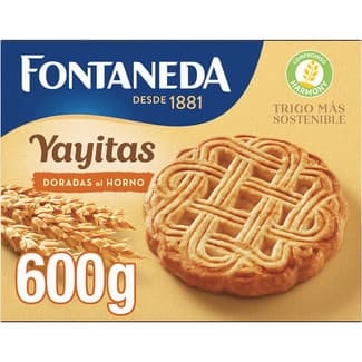 Galletas doradas al horno caja 600 g -
