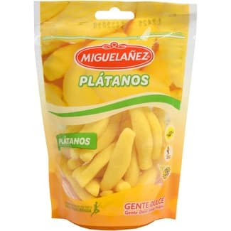 Caramelos de goma sabor plátano sin gluten envase 165 g -