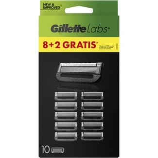 Labs recambios maquinilla de afeitar blister 8 unidades + 2 unidades gratis -