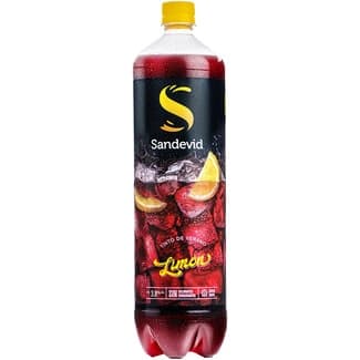 Tinto de verano limón botella 1,5 l -