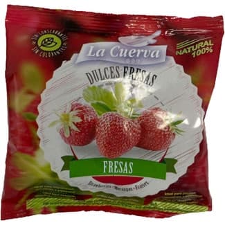 Dulces fresas congeladas bolsa 300 g -