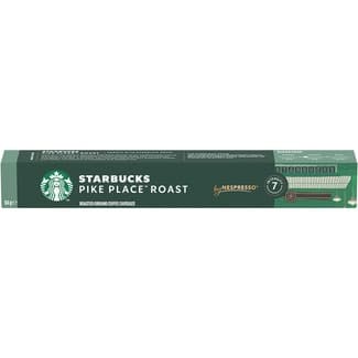 Café espresso intensidad 7 Pike Place estuche 10 cápsulas compatibles con máquinas Nespresso -