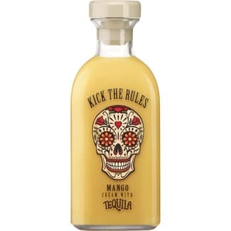 Licor de crema de mango con tequila botella 70 cl -