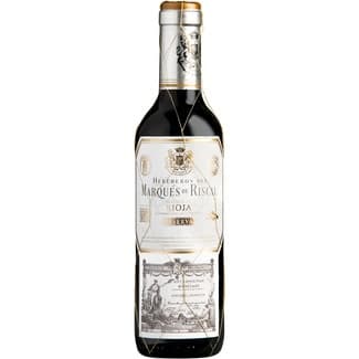 Vino tinto reserva DOCa Rioja botella 37,5 cl -