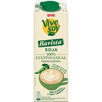 Bebida de soja Barista ideal para combinar con café brik 1 l -