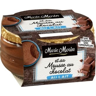 Mousse de chocolate con leche tarrina 100 g -