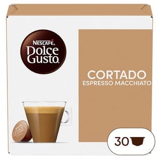 Café cortado espresso Macchiatto intensidad 8 estuche 30 cápsulas -