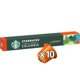Café espresso intensidad 7 Colombia estuche 10 cápsulas compatibles con máquinas Nespresso -