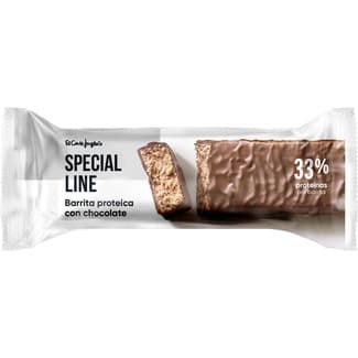 Barrita proteica con chocolate unidad 35 g -