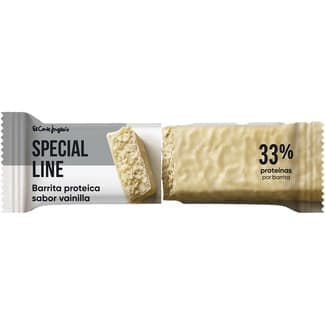 Barrita proteica de sabor vainilla unidad 35 g -