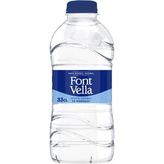 Agua mineral natural botella 33 cl -