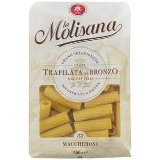 Maccheroni N.37 Trafilata Al Bronzo paquete 500 g -