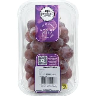 Uva rosada con semilla tarrina 500 g -