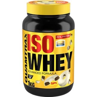 Proteína en polvo Iso Whey 71% Flips bote 1 kg -