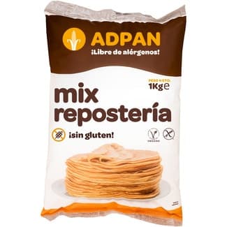 Mix repostería sin gluten y vegano envase 1 kg -