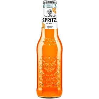 Bebida orgánica ecológica con gas sabor spritz botella 20 cl -