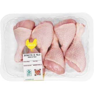 Jamoncitos de pollo peso aproximado bandeja 750 g