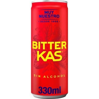Bebida refrescante amarga de extractos de plantas con azúcar y edulcorante lata 33 cl -