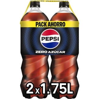Refresco de cola sin azúcar pack 2 botellas 1,75 l -