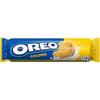 Golden galletas rellenas de crema de vainilla paquete 154 g -