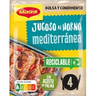 Jugoso al horno dieta mediterránea para pollo sobre 31 g -
