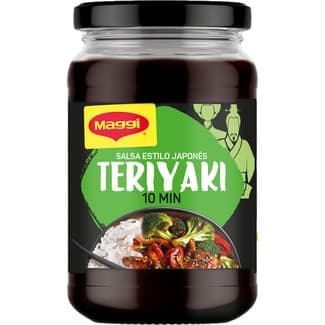 Salsa estilo japonés Teriyaki bote 355 g -