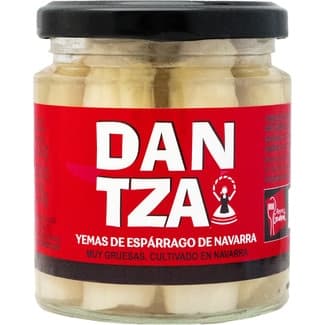 Yemas de espárragos IGP de Navarra muy gruesas frasco 135 g neto escurrido -