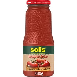 Tomate frito origen Vegas del Guadiana sin gluten frasco 360 g -