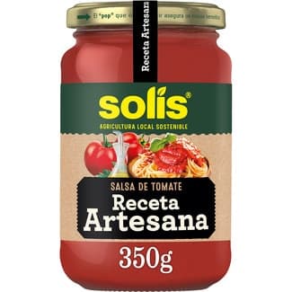 Salsa de tomate receta artesana sin gluten frasco 350 g -