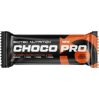 Choco Pro barrita sabor caramelo salado sin gluten unidad 50 g -