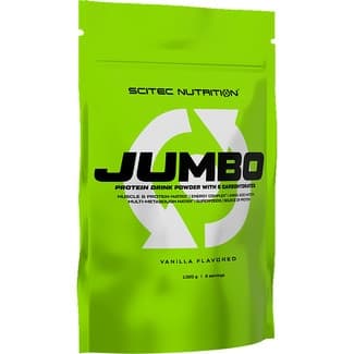 Proteína en polvo con 6 carbohidratos Jumbo sabor vainilla bolsa 1,320 kg -